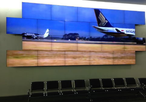 Контроллеры Datapath для широкоформатных видеостен в аэропорту Окленда