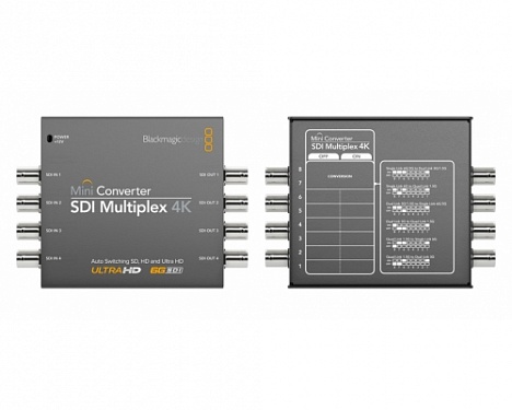Mini Converter SDI Multiplex 4K.  �2