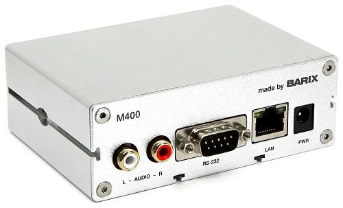 Barix Exstreamer M400 (incl. Dante) Barix Exstreamer M400 (incl. Dante)