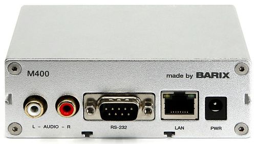 Barix Exstreamer M400 (incl. Dante).  3